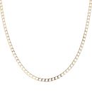 9ct Yellow Gold Curb Chain 18"