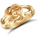 9ct Yellow Gold Baby Knot Ring