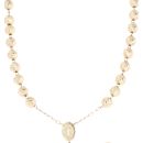 9ct Yellow Gold Rosary Beads with a Crucifix 32"