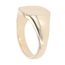 9ct Yellow Gold Patterned Signet Ring