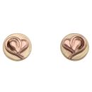 9ct Yellow and Rose Gold Clogau Tree Of Life Stud Earrings