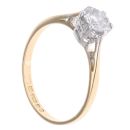 18ct Yellow Gold 0.80ct Solitaire Diamond Ring