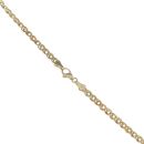 14ct Yellow Gold Double Curb Chain 18"
