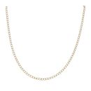 9ct Yellow Gold Curb Chain 20"
