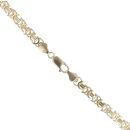 9ct Yellow Gold Byzantine Chain 16"
