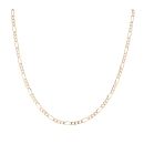 9ct Yellow Gold Figaro Chain 24"