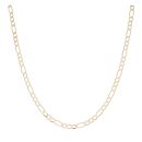 9ct Yellow Gold Figaro Chain 16"
