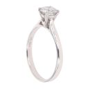 18ct Yellow Gold 0.82ct Brilliant Diamond Solitaire Ring