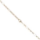 9ct Yellow Gold Belcher Figaro Chain 24"