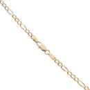 9ct Yellow Gold Figaro Chain 26"