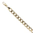 9ct Yellow Gold Curb Bracelet 8.5"