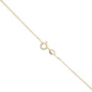 18ct Yellow Gold 0.50ct Brilliant Cut Trilogy Diamond Pendant And Chain 16"