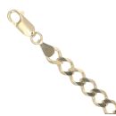 9ct Yellow Gold Curb Bracelet 8.5"