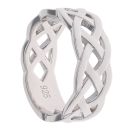 Silver Celtic Band By Icesia Gents