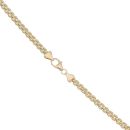 9ct Yellow Gold Watch Strap Style Chain 16"