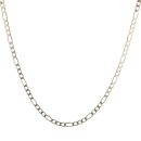 9ct Yellow Gold Figaro Chain 18"