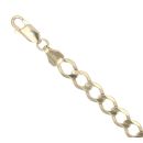 9ct Yellow Gold Curb Bracelet 7.5"