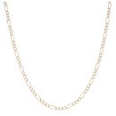 9ct Yellow Gold Figaro Chain 18"