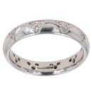 18ct White Gold 0.20ct Diamond Wedding Band 4.3mm