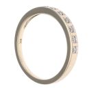 9ct Yellow Gold 0.05ct Diamond Eternity Ring