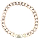 9ct Yellow Gold Curb Bracelet 9"