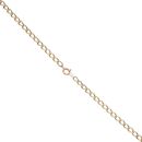 9ct Yellow Gold Curb Chain 18"