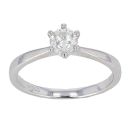 Platinum 0.50ct Diamond Solitaire Ring
