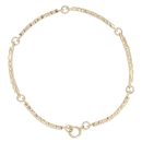 9ct Yellow Gold Fancy Bracelet 7.5"