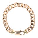 9ct Yellow Gold Curb Bracelet 8.5"