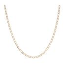 9ct Yellow Gold Curb Chain 18"