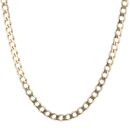 9ct Yellow Gold Curb Chain 20"