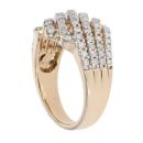 9ct Yellow Gold 0.75ct Brilliant Cut Diamond Fancy Ring