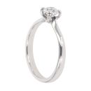Platinum 0.50ct Brilliant Cut Diamond Solitaire Ring