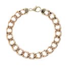 9ct Yellow Gold Curb Bracelet 9.5"