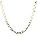 9ct Yellow Gold Curb Chain 20"
