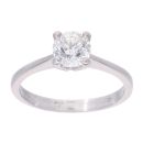 18ct White Gold 0.80ct Diamond Solitaire Ring