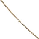9ct Yellow Gold Byzantine Chain 18"