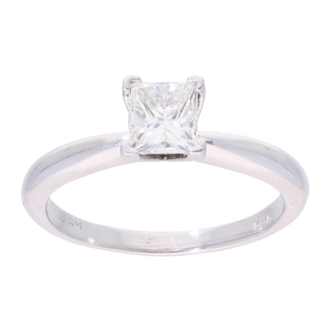 14ct White Gold 0.75ct Diamond Solitaire Ring
