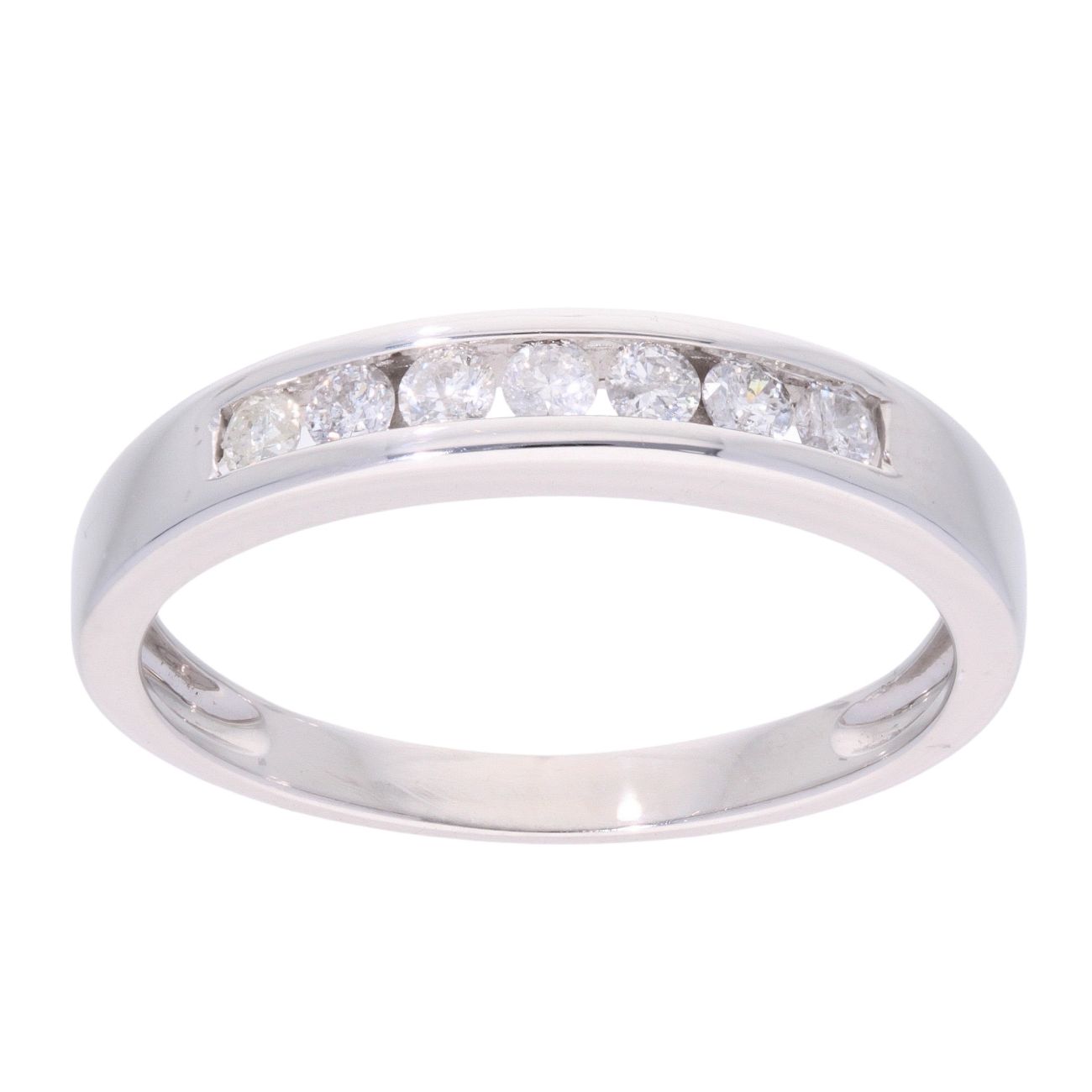 9ct White Gold 0.25ct Diamond Eternity Ring