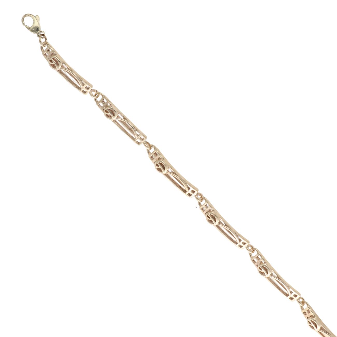 9ct Yellow Gold Rennie Mac Bracelet 6.5"