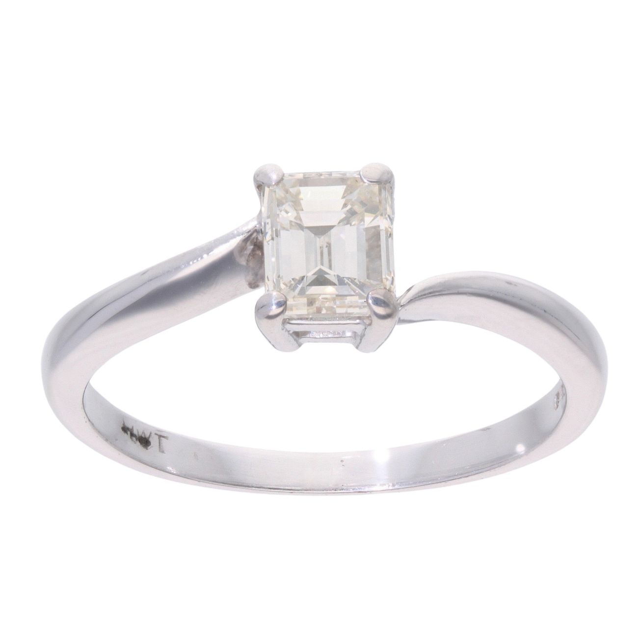 18ct White Gold 0.50ct Diamond Solitaire Ring