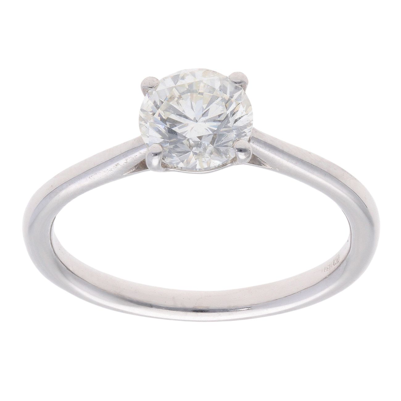 18ct White Gold 1.00ct Diamond Solitaire Ring