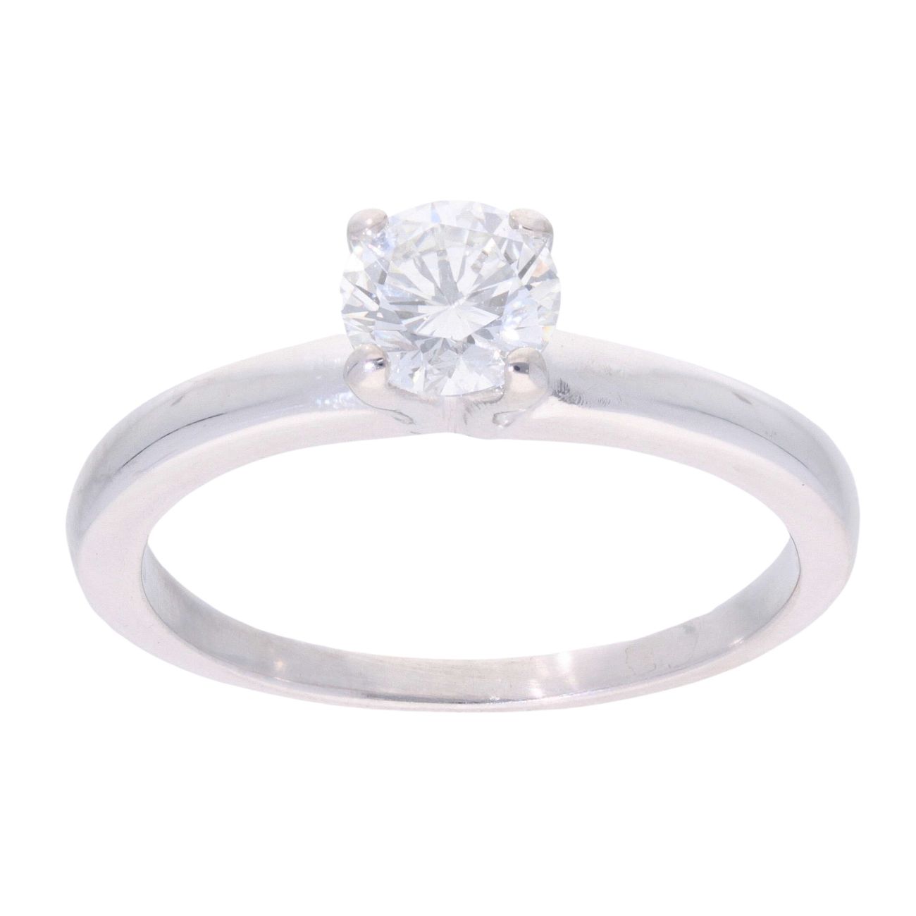 18ct White Gold 0.60ct Diamond Solitaire Ring