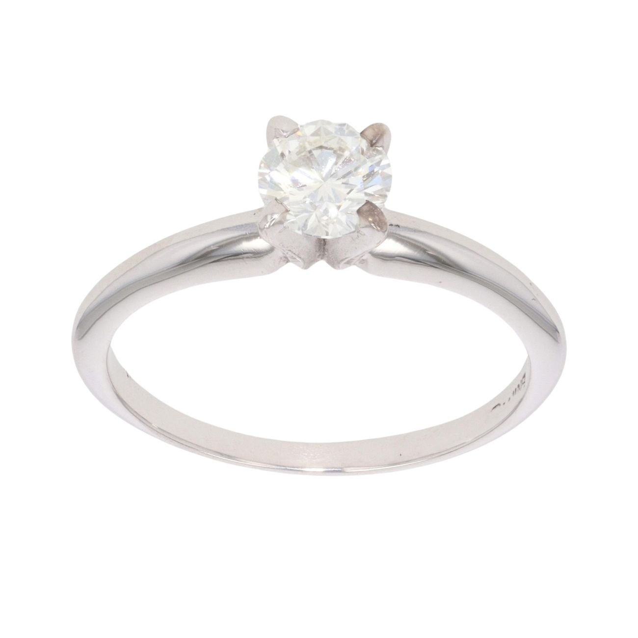 18ct White Gold 0.44ct Diamond Solitaire Ring