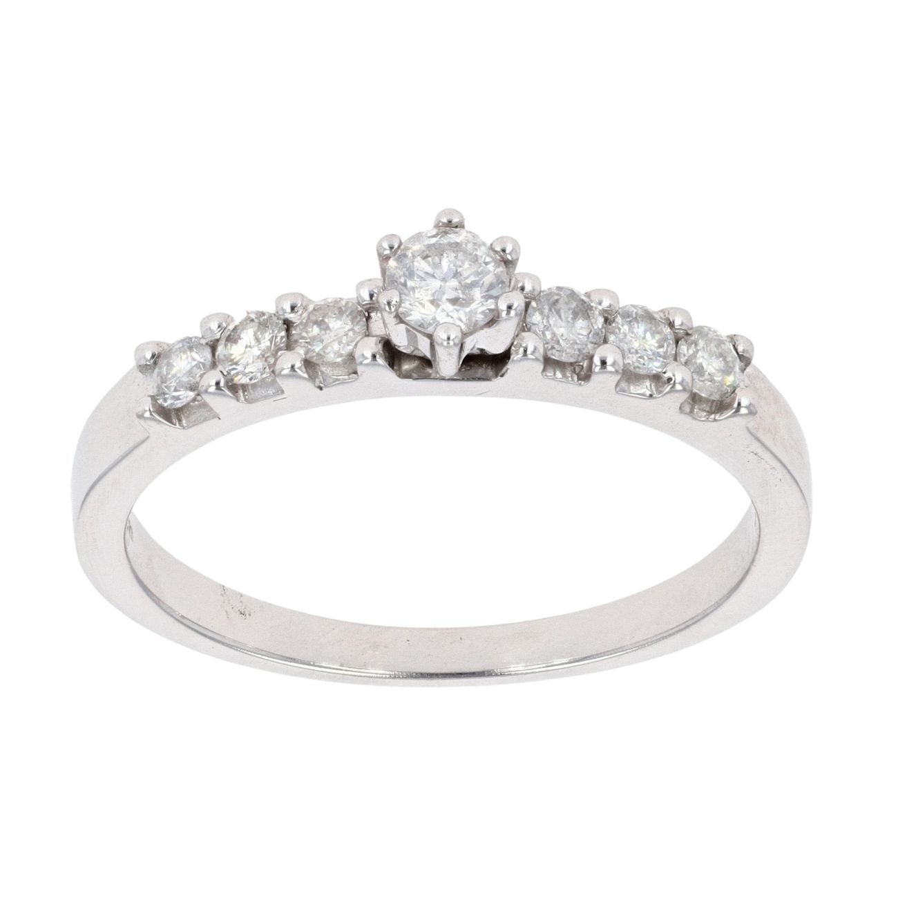 9ct White Gold 0.30ct Diamond Solitaire Ring