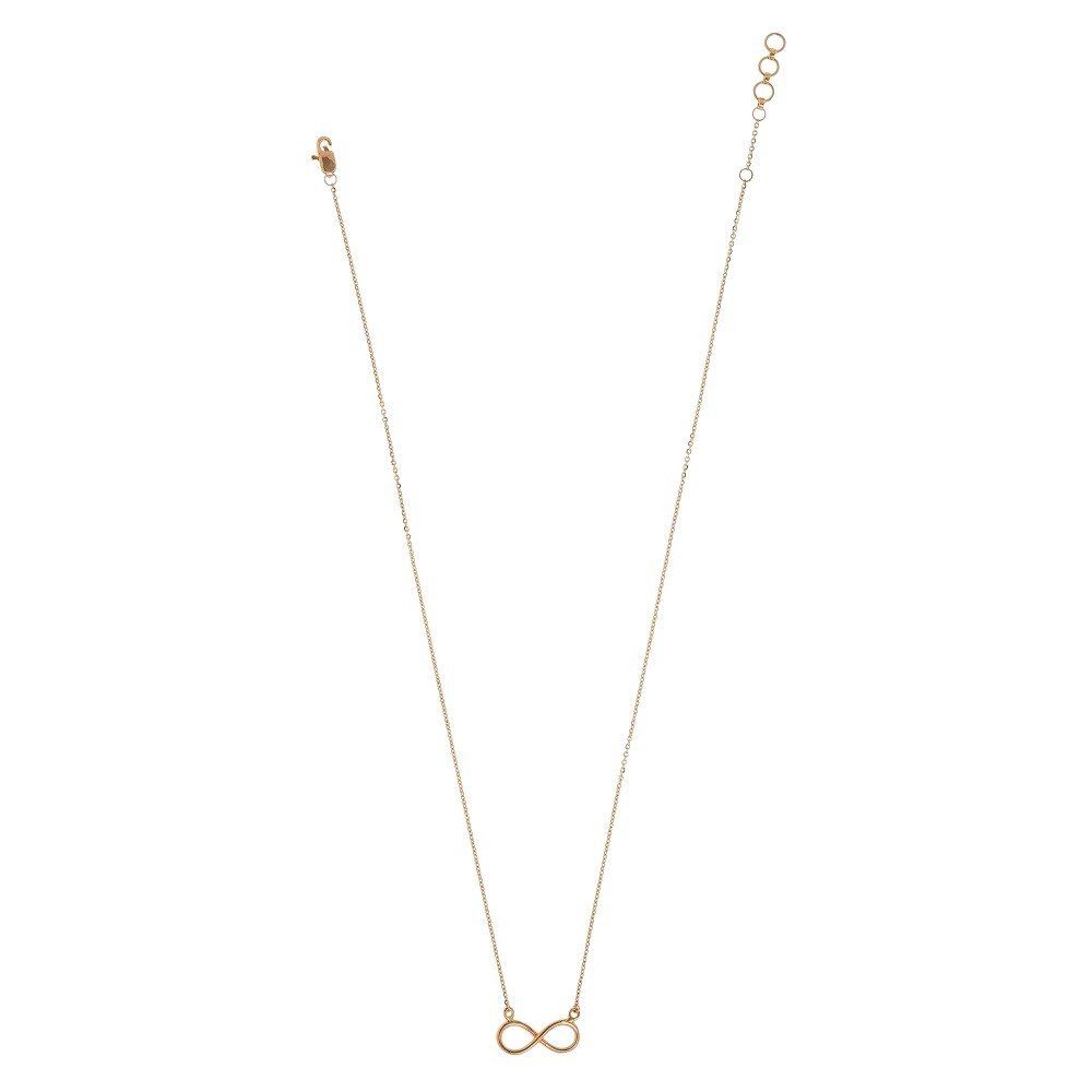 22ct Yellow Gold Rose Gold Dailywear Infinity Necklace