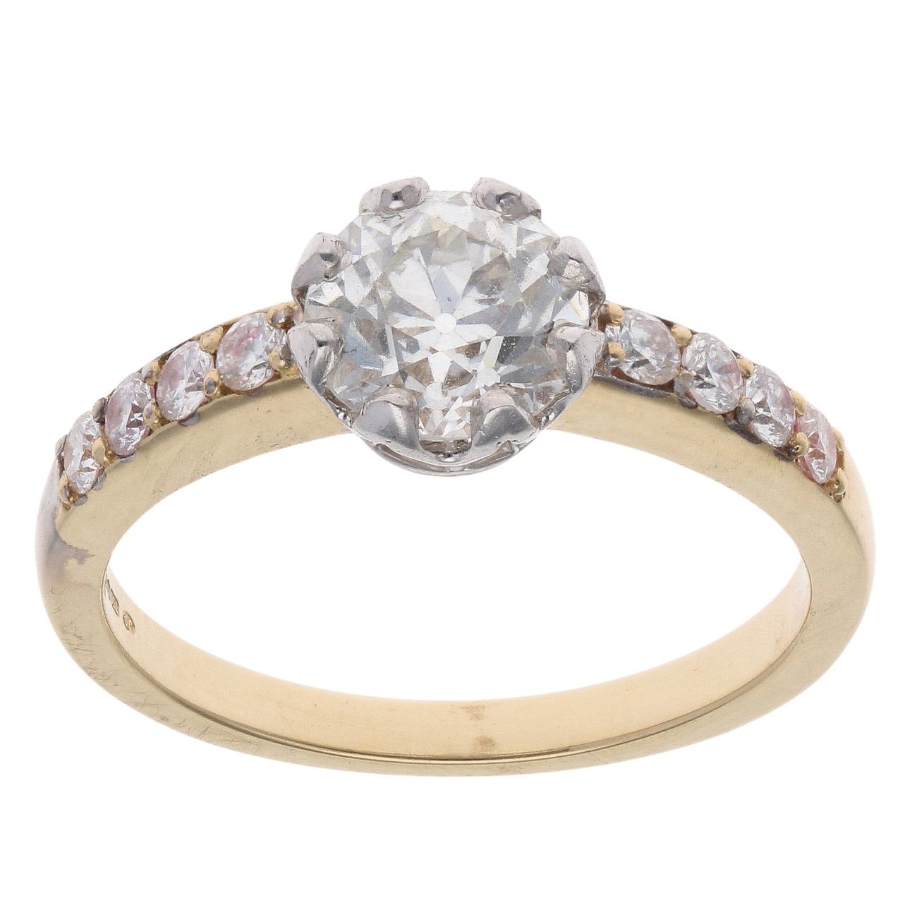 18ct Yellow Gold 1.45ct Brilliant Cut Diamond Solitaire Ring