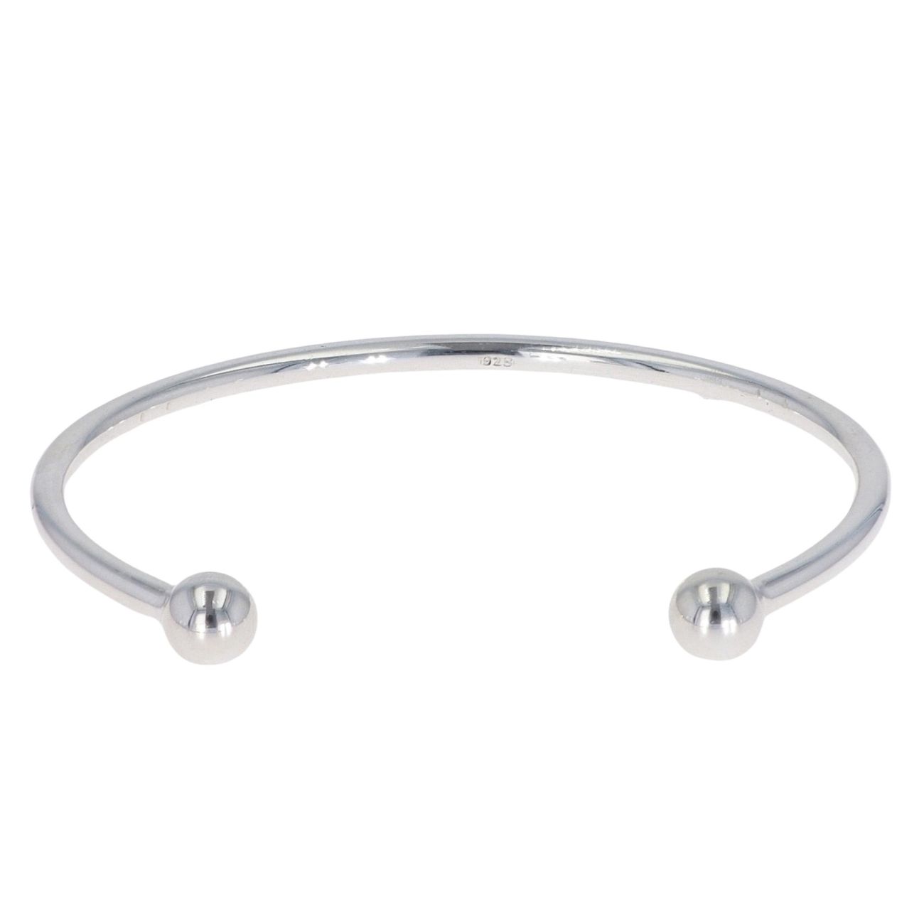 Silver Children's Torque Bangle By Icesia