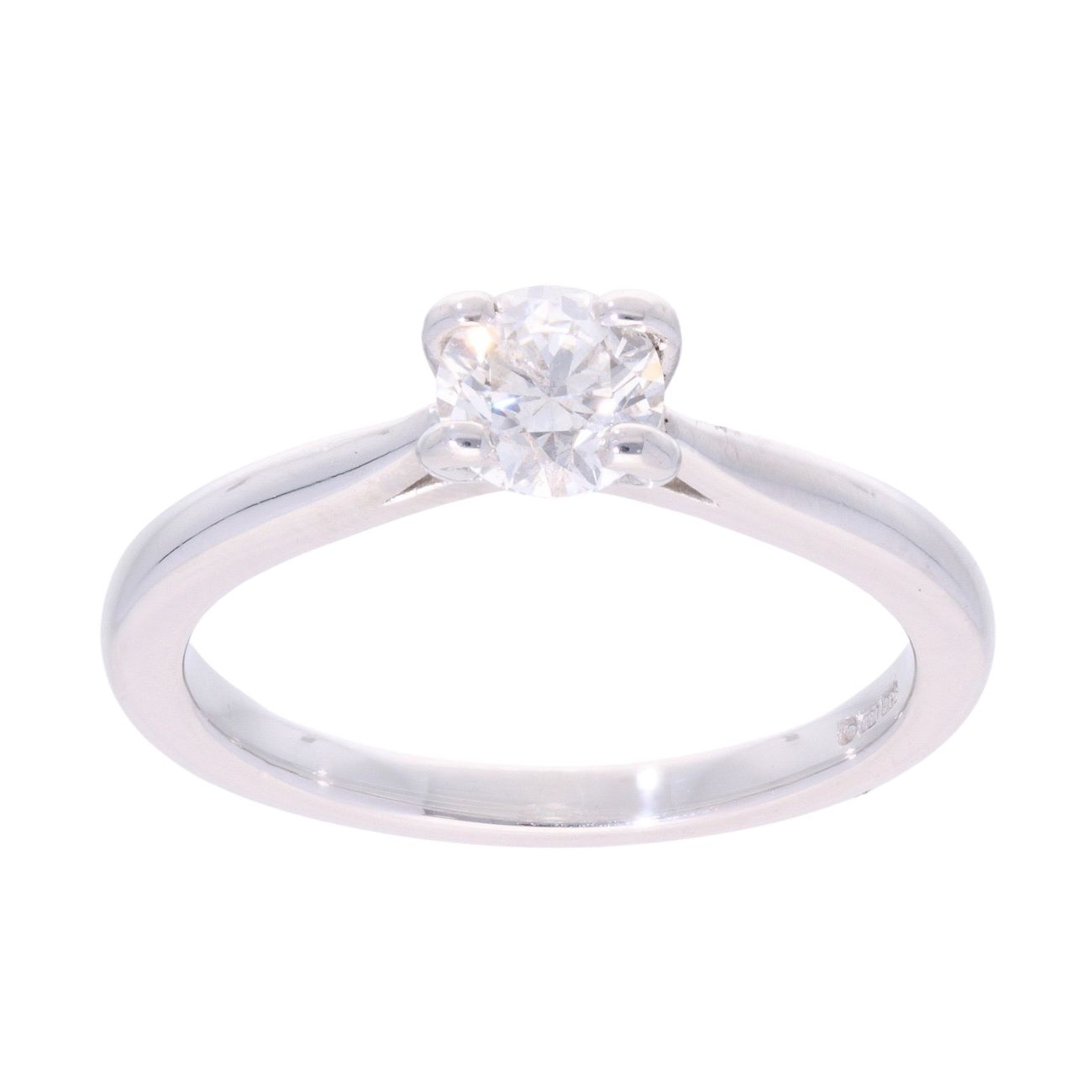 18ct White Gold 0.45ct Diamond Solitaire Ring