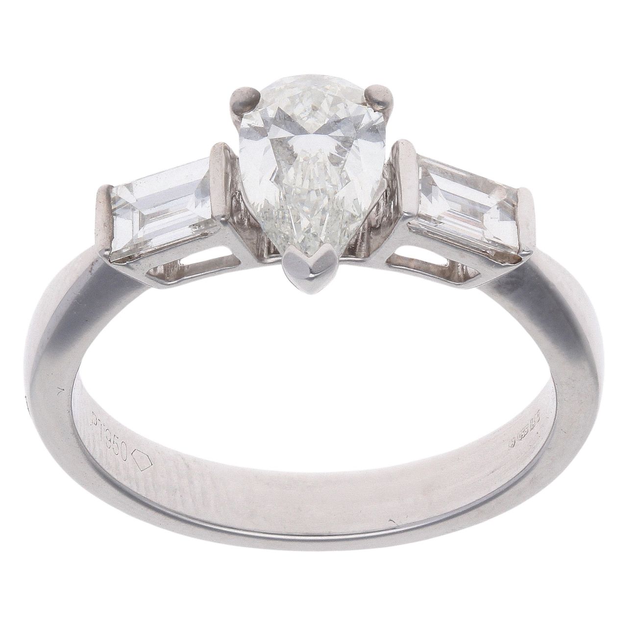 Platinum 1.20ct Diamond Solitaire Ring